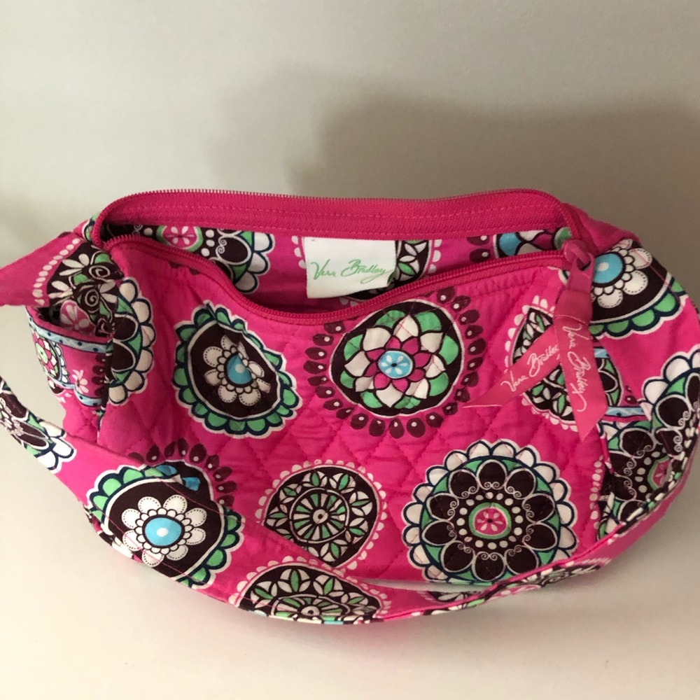Vera Bradley Pink Cupcake Shoulder Bag Purse